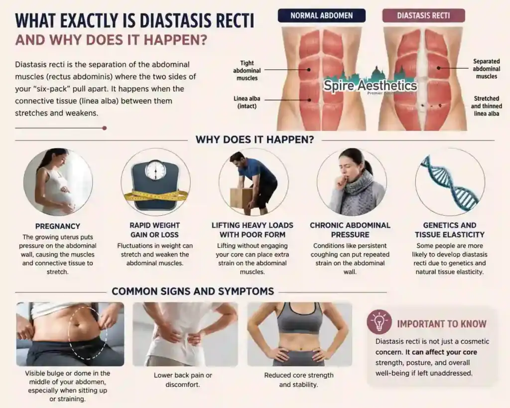 What Exactly Is Diastasis Recti and Why Does It Happen Enfield?